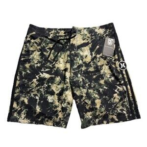 Hurley Phantom NWT Water Repellency Mens Swimming Board Shorts Sz 38